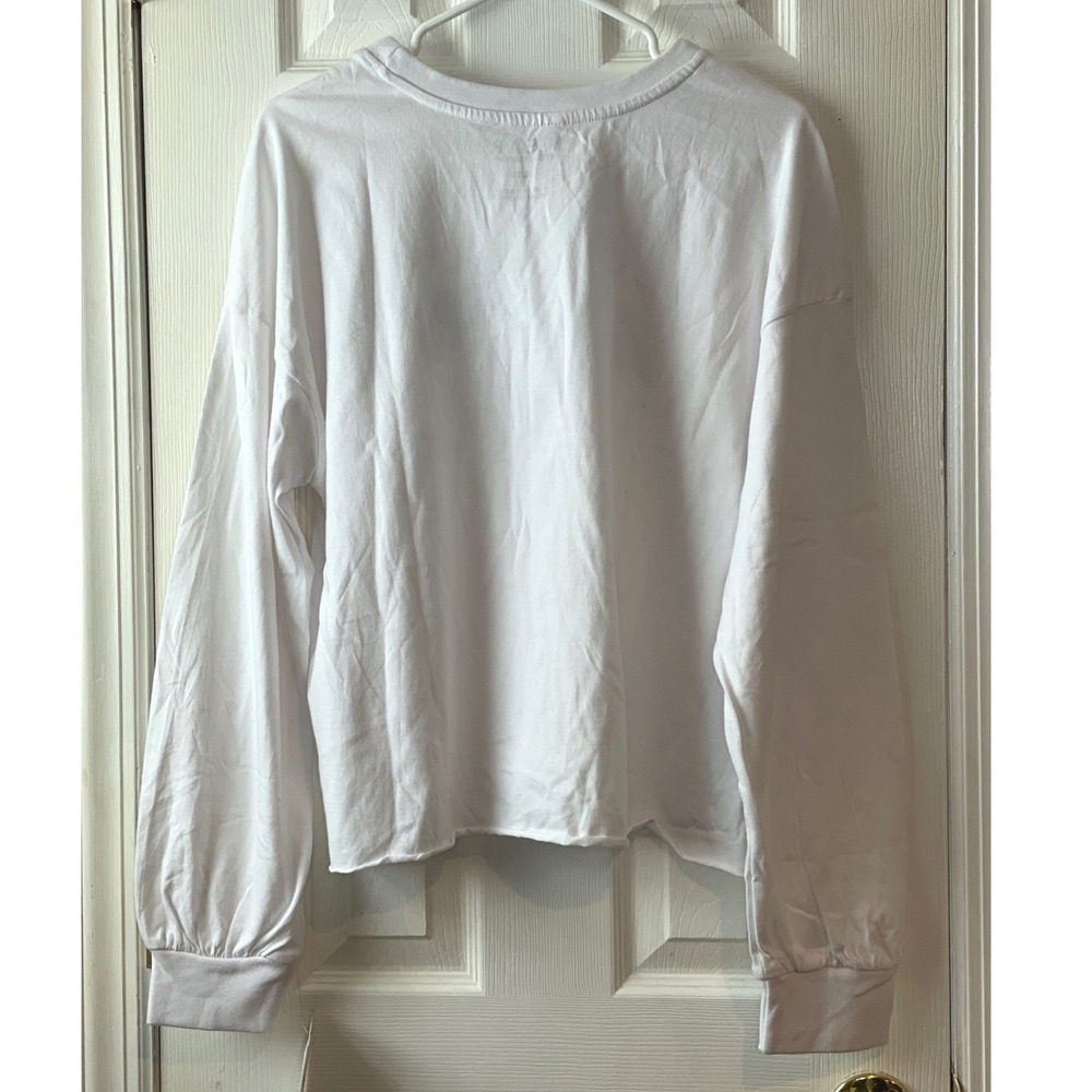 WEAR Erin Andrews Prime All In Tee Womens XL White NEW Graphic Long Sleeve - Picture 6 of 14